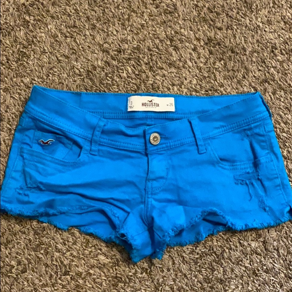 Hollister Jean Shorts - Blue - Size 3